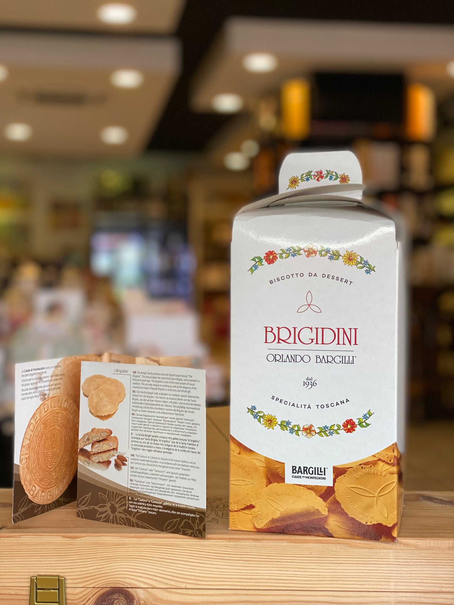 BISCOTTI BRIGIDINI āOrlando Bargilliā Montecatini 300g