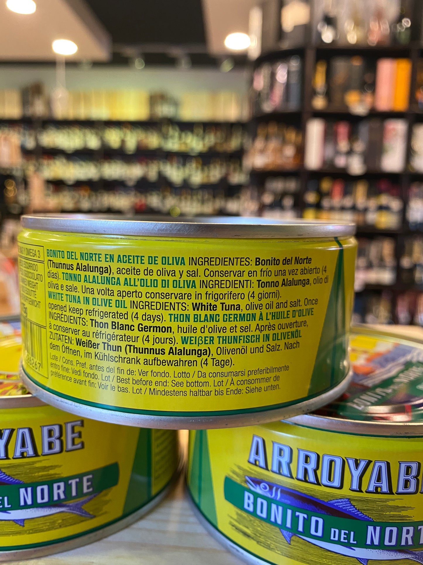 Tonno “ARROYABE” Bonito del Norte in olio di oliva 260g