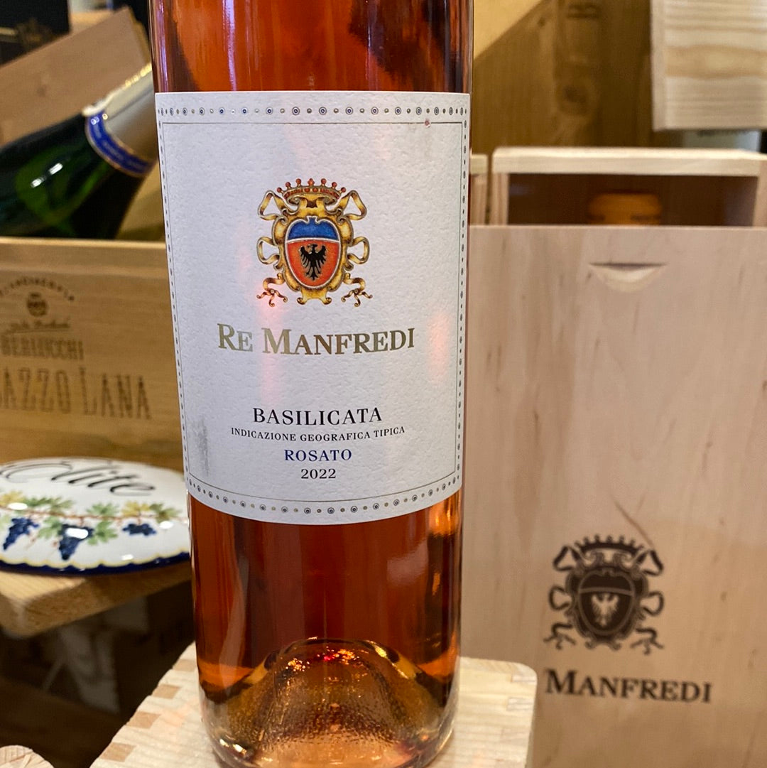 VINO ROSATO RE MANFREDI BASILICATA IGT CL75