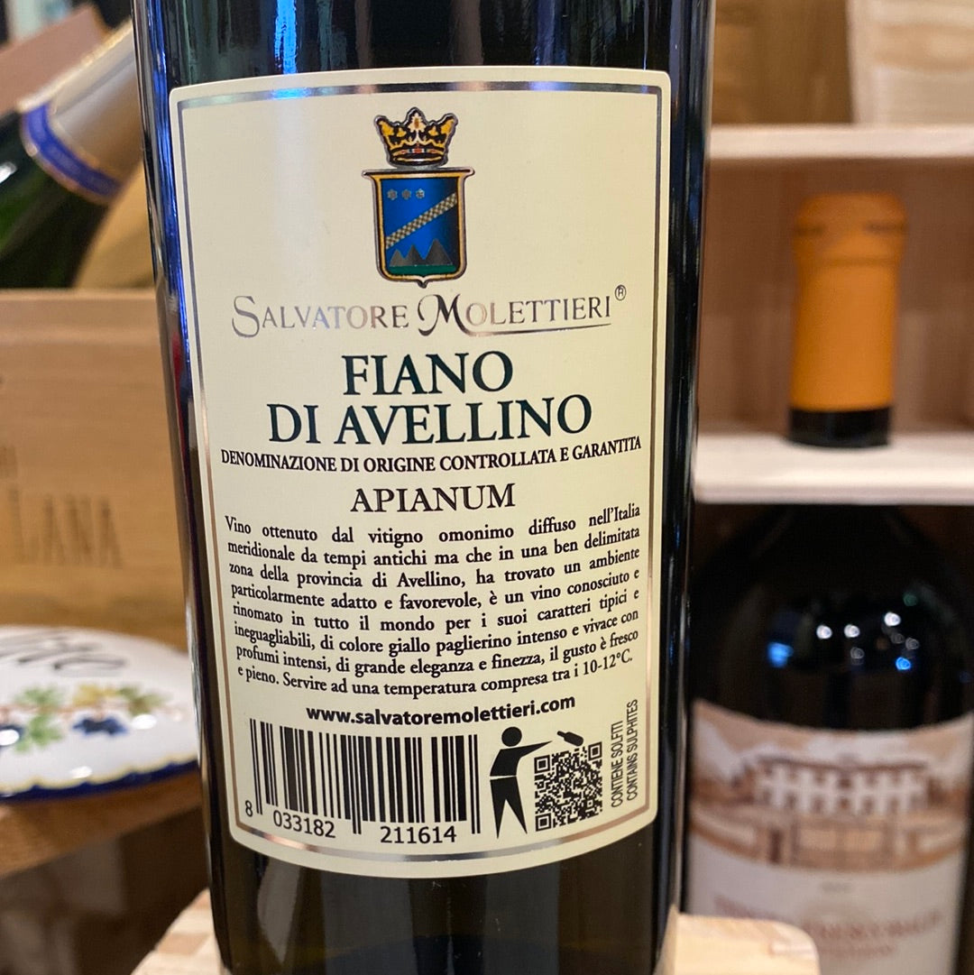 VINO FIANO DI AVELLINO SALVATORE MOLETTIERI DOCG CL75