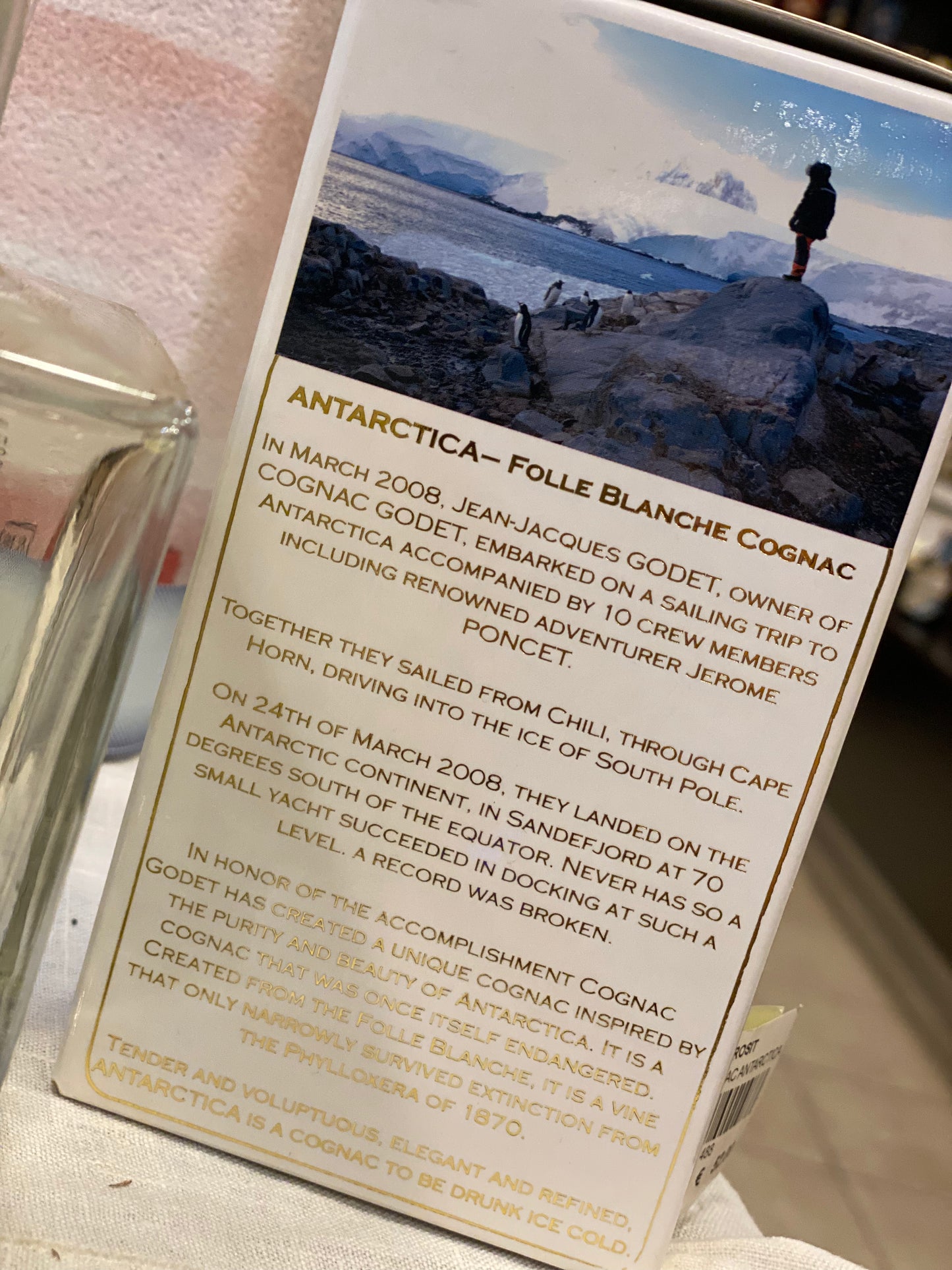 LIQ. COGNAC GODET ANTARCTICA FOLLE BLANCHE