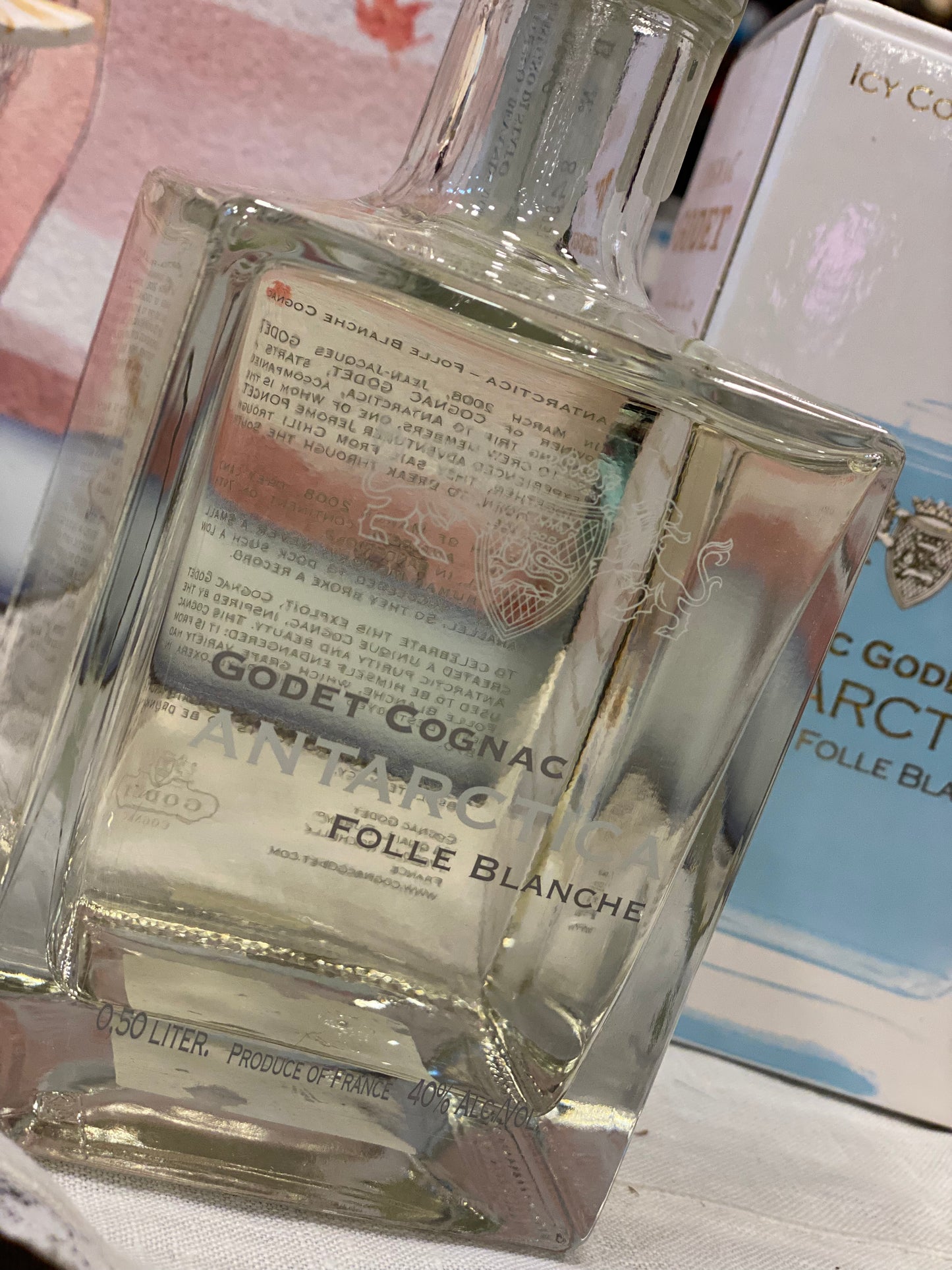 LIQ. COGNAC GODET ANTARCTICA FOLLE BLANCHE