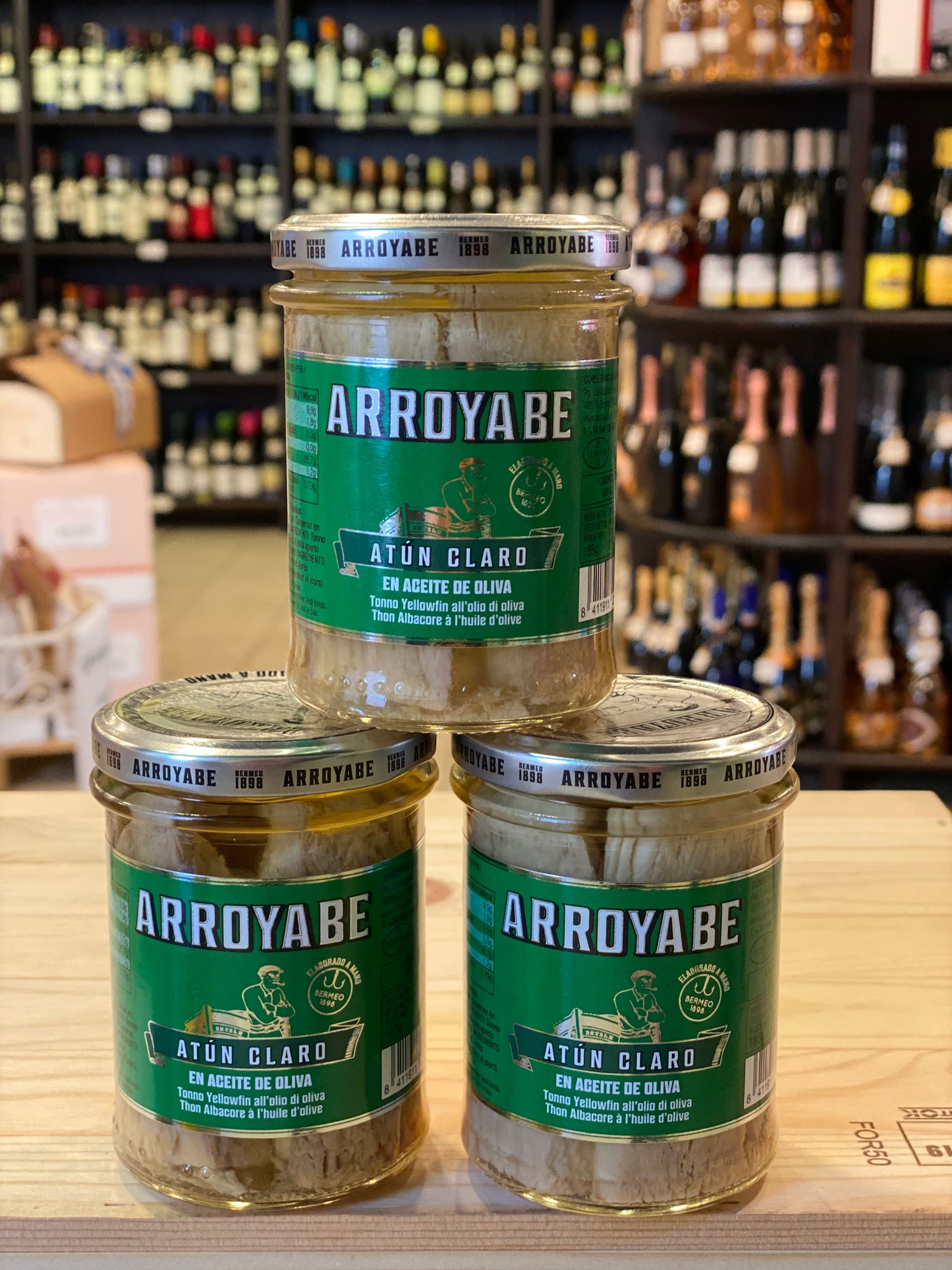 Tonno “ARROYABE” Atun Claro in olio di oliva 185g