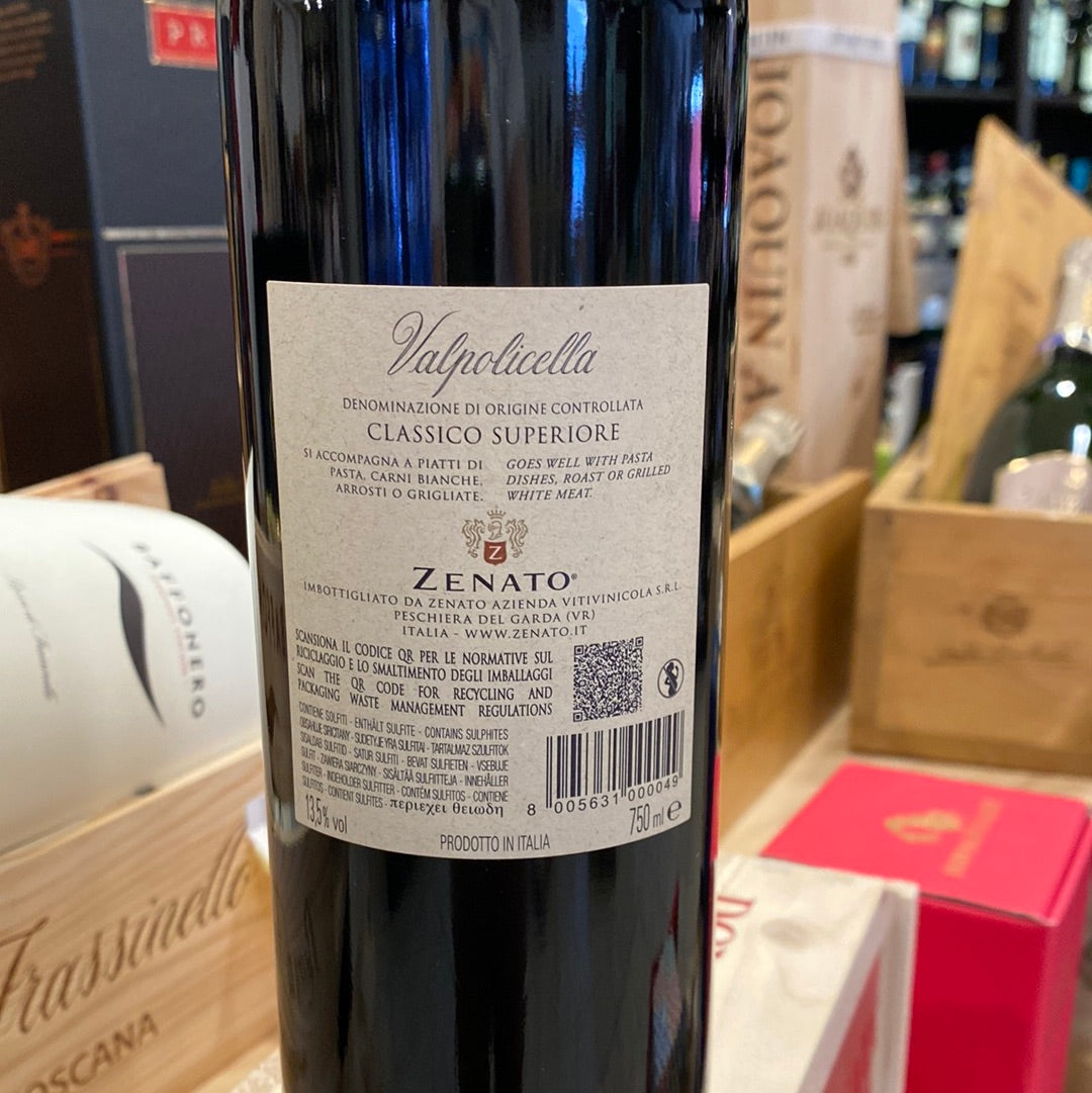 VINO ZENATO VALPOL. CL. SUPERIORE DOC CL 75