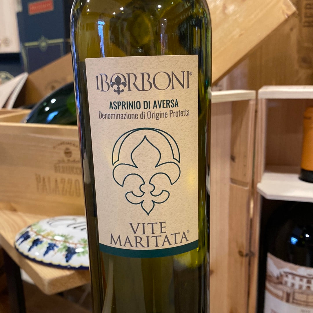 VINO I BORBONI ASPRINIO AVERSA VITE MARITATA CL75