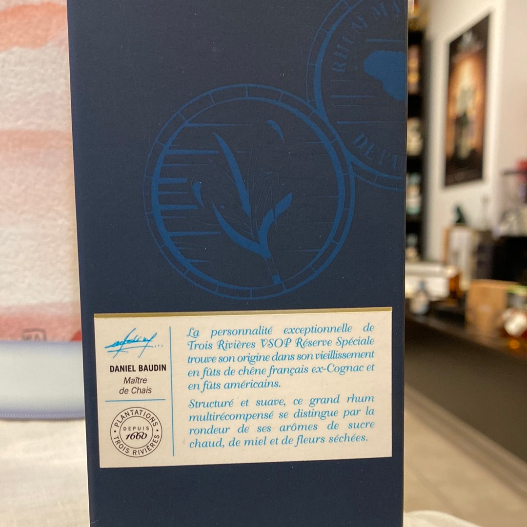 LIQ. RHUM TROIS RIVIERES V.S.O.P CL 70