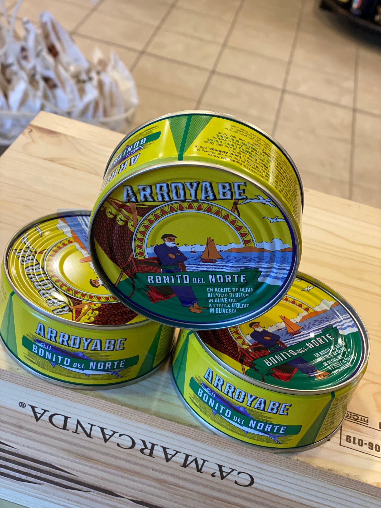 Tonno “ARROYABE” Bonito del Norte in olio di oliva 260g