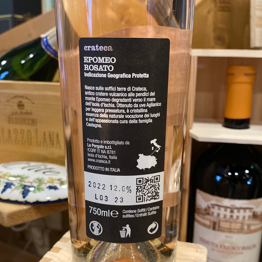 VINO LE PERGOLE CRATECA ROSATO CL75