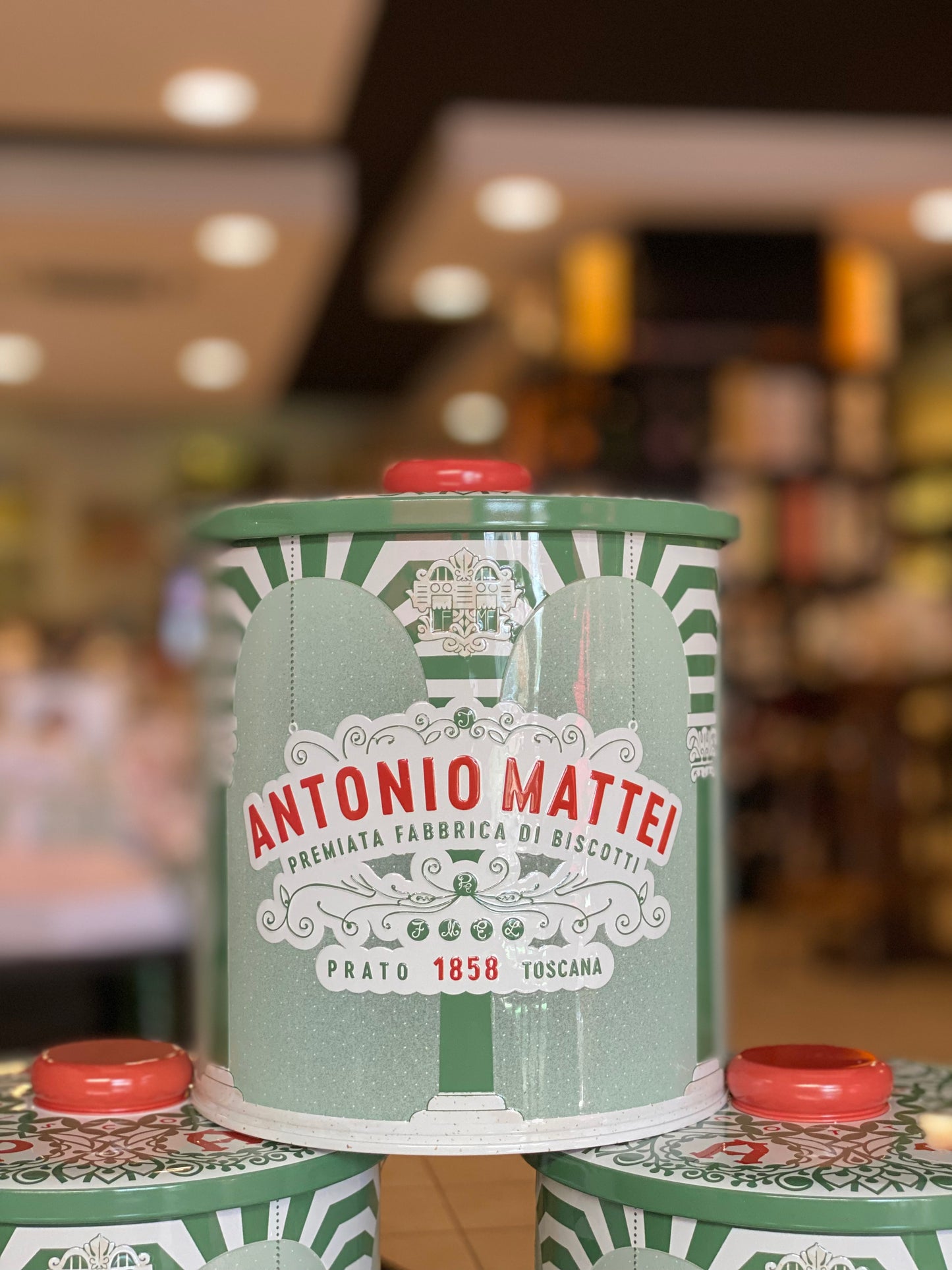 Biscotti “Antonio Mattei” Cantucci di Prato • Latta 500g