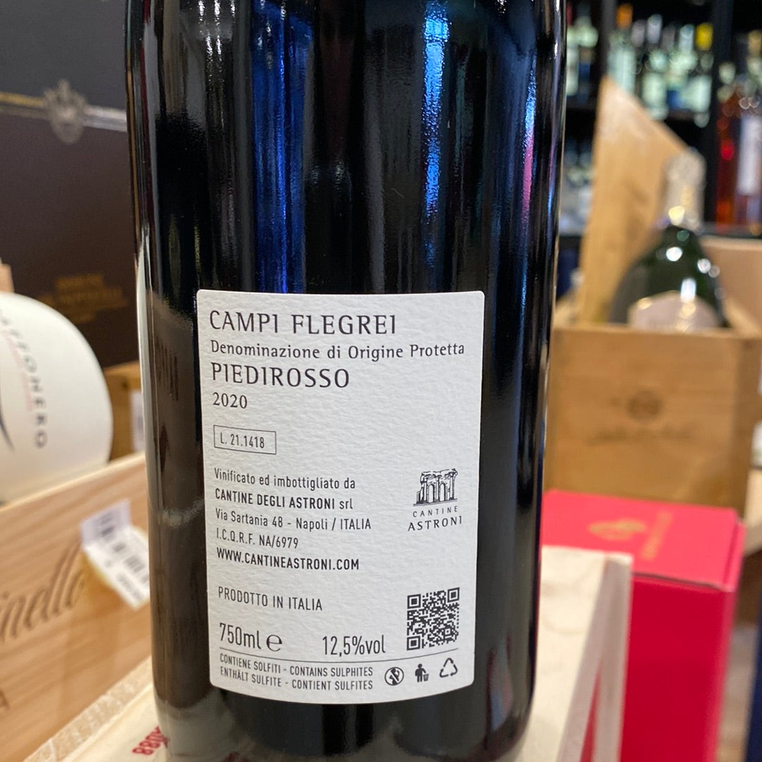 VINO ASTRONI PIEDIROSSO CAMPI FLEGREI DOP CL 75