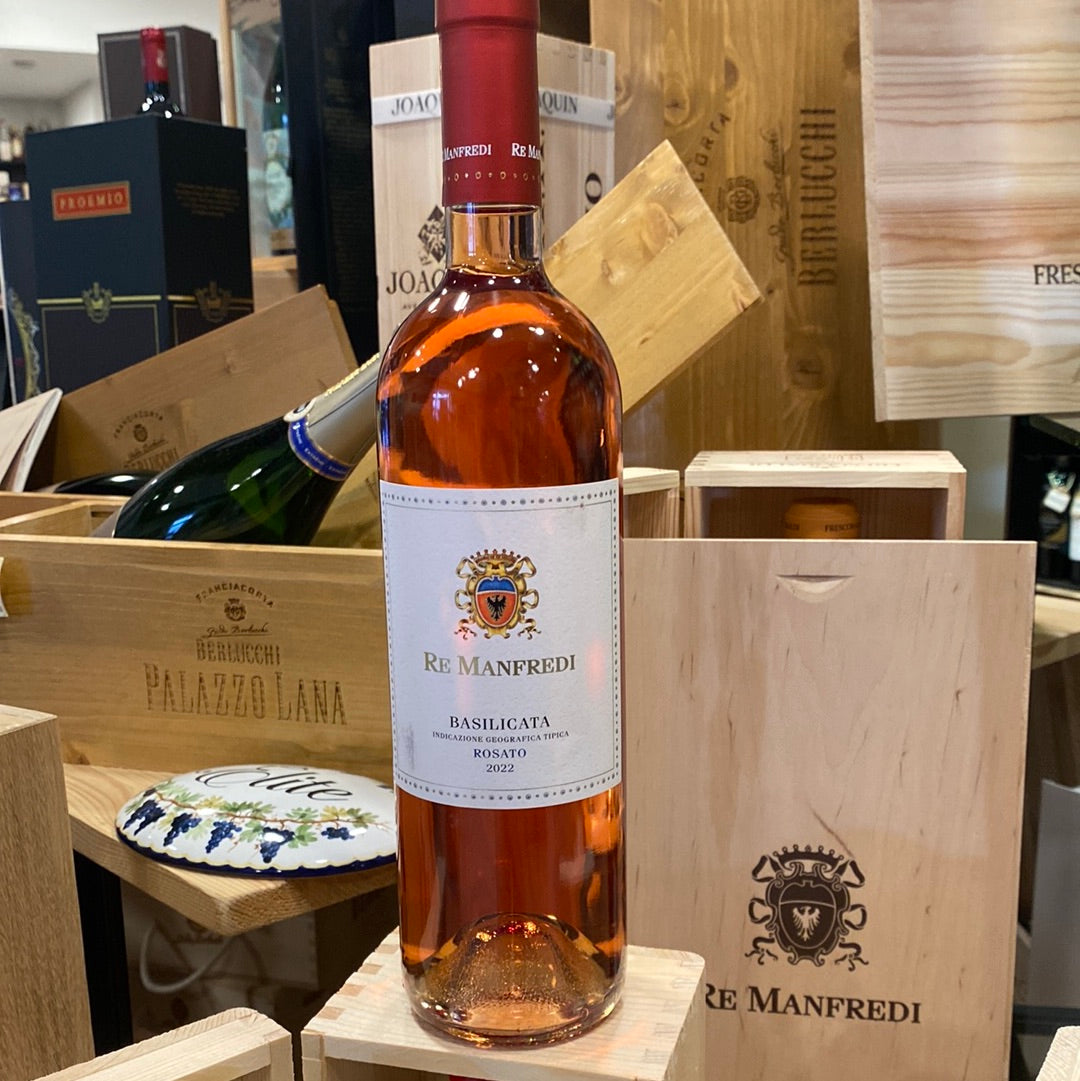 VINO ROSATO RE MANFREDI BASILICATA IGT CL75