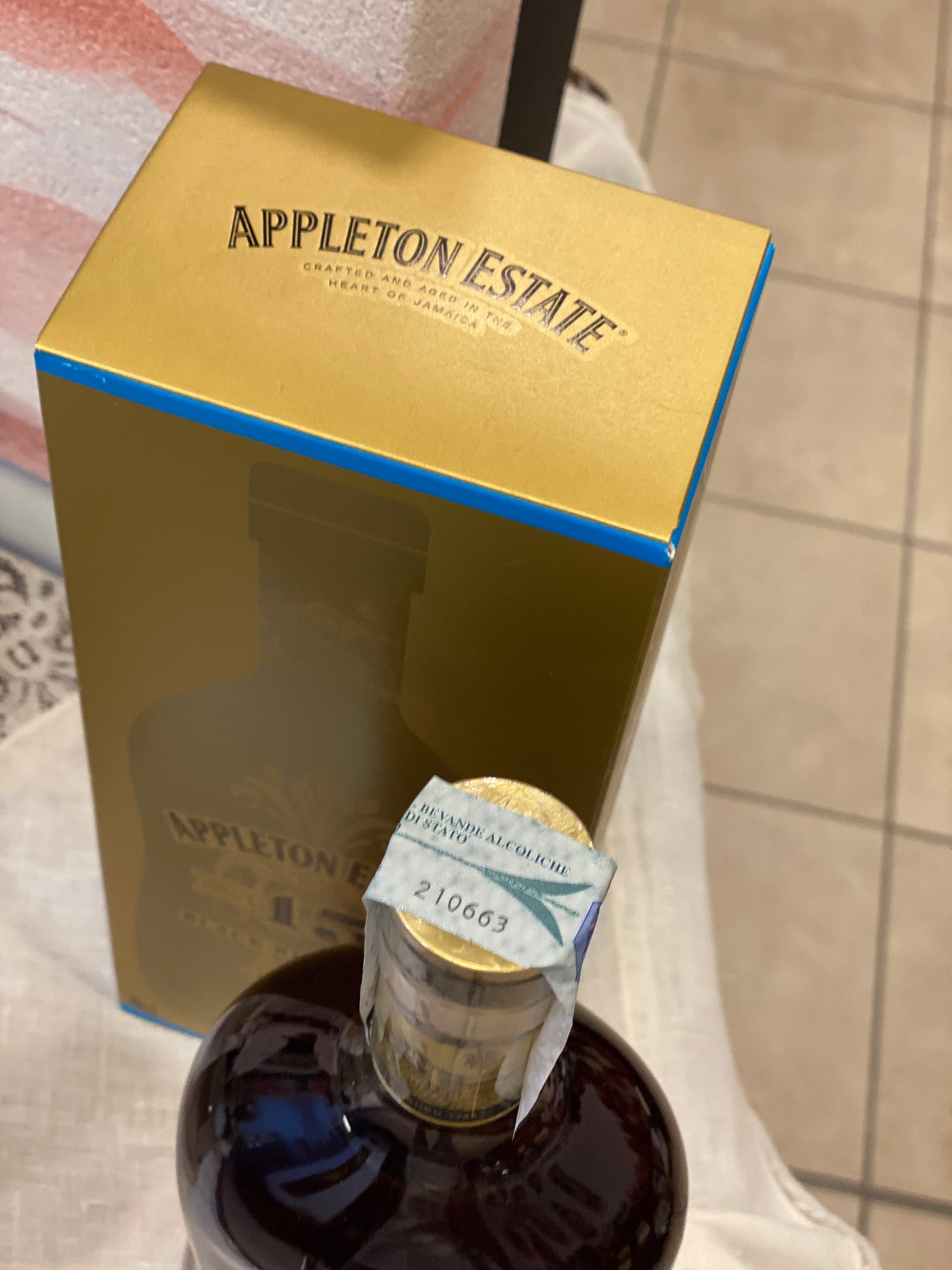 LIQ. RUM APPLETON ESTATE 15yo BLACK RIVER CASKS