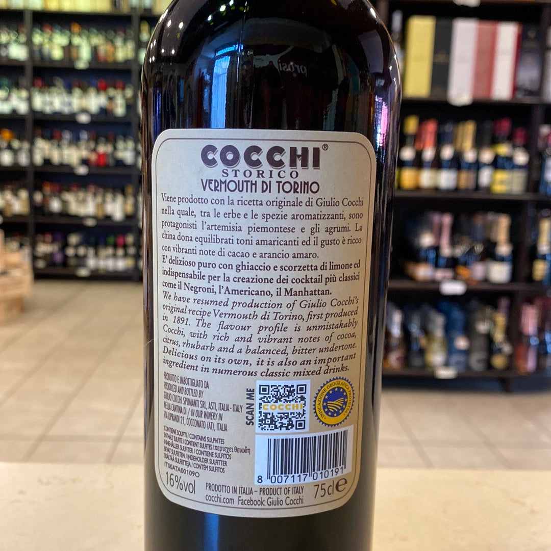 LIQ. VERMOUTH COCCHI STORICO CL 75