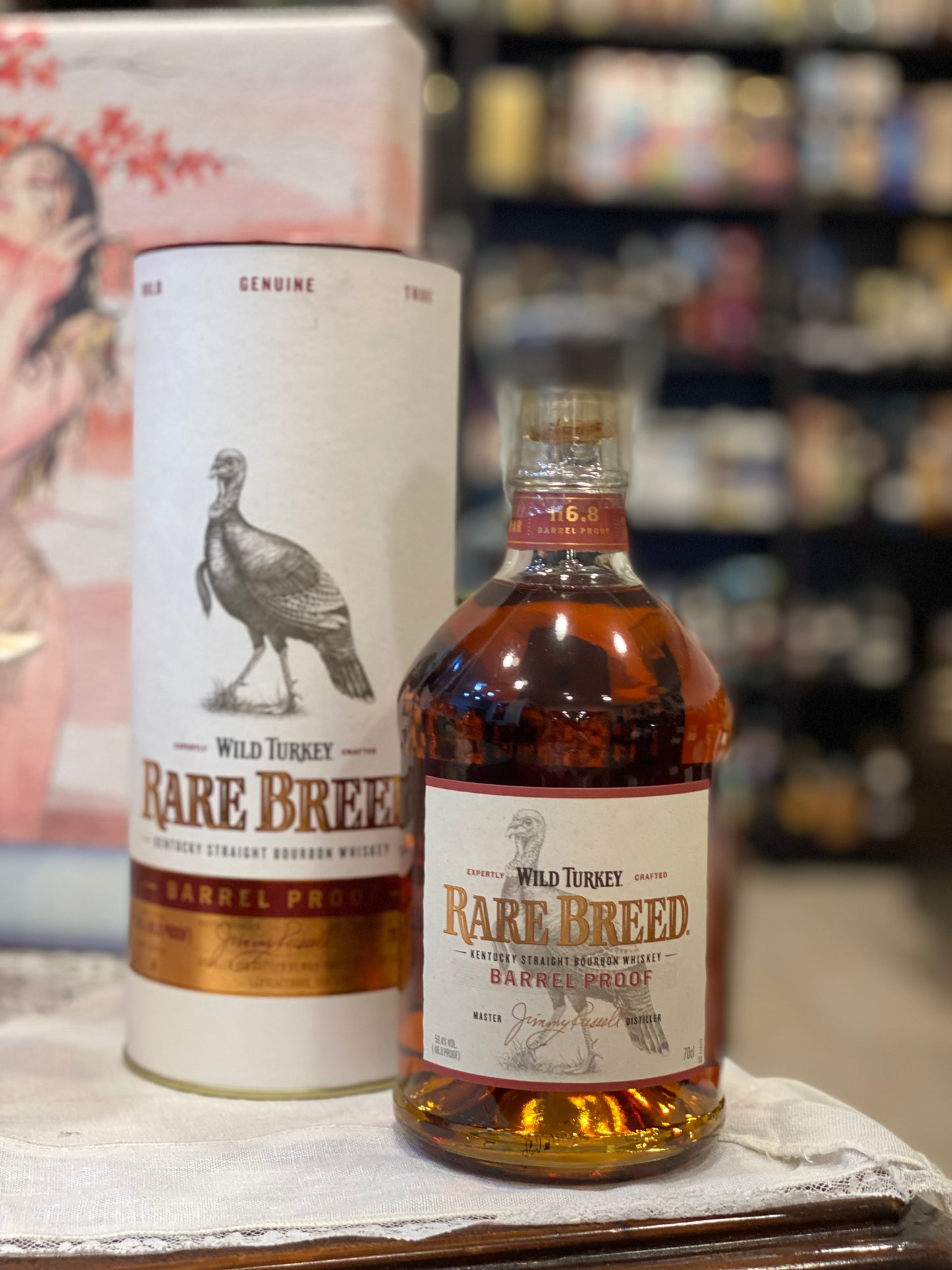 LIQ. Whiskey WILD TURKEY RARE BREED CL 70