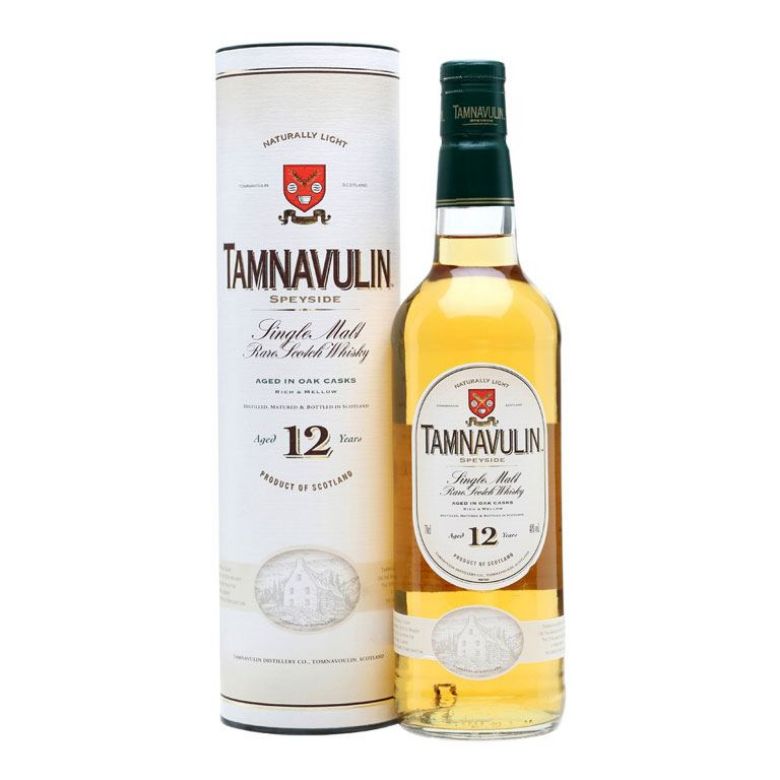 LIQ. WHISKY TAMNAVULIN 12 YO CL 70