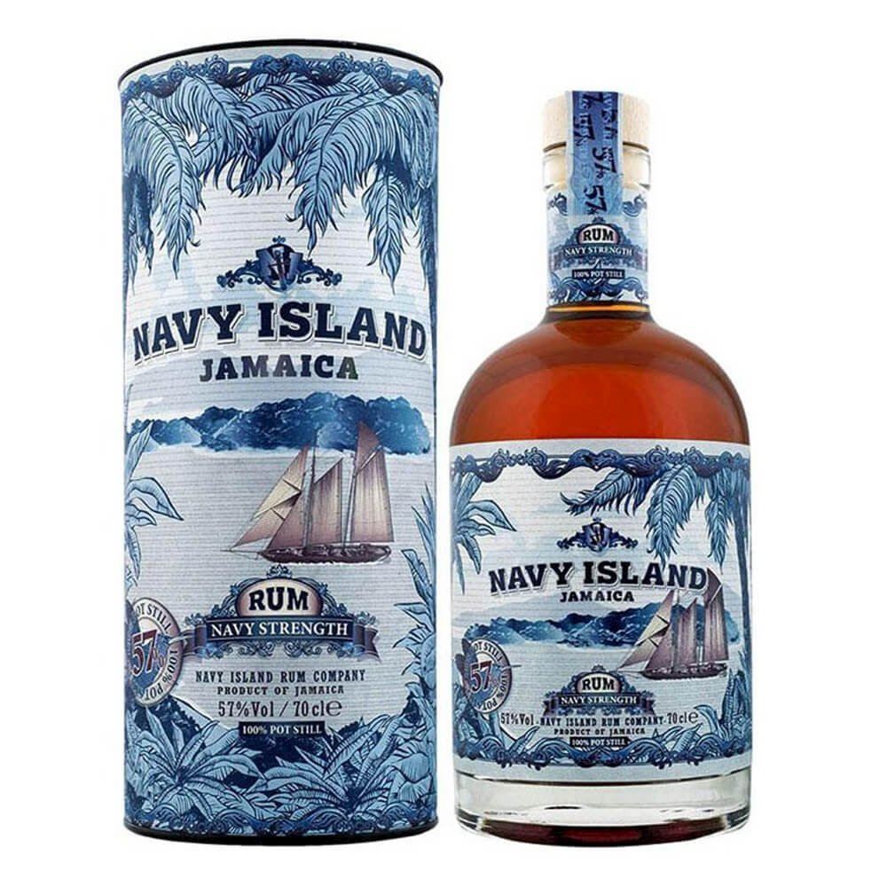 LIQ. RUM NAVY ISLAND STRENGTH 57° CL 70