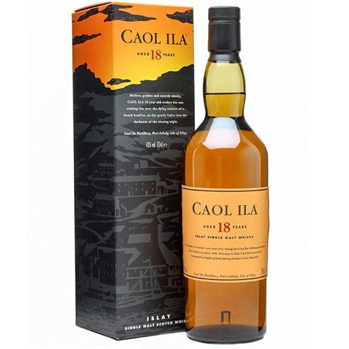 LIQ. WHISKY CAOL ILA 18 YO CL 70