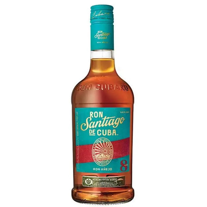 LIQ. RHUM SANTIAGO 8 YO CL 70