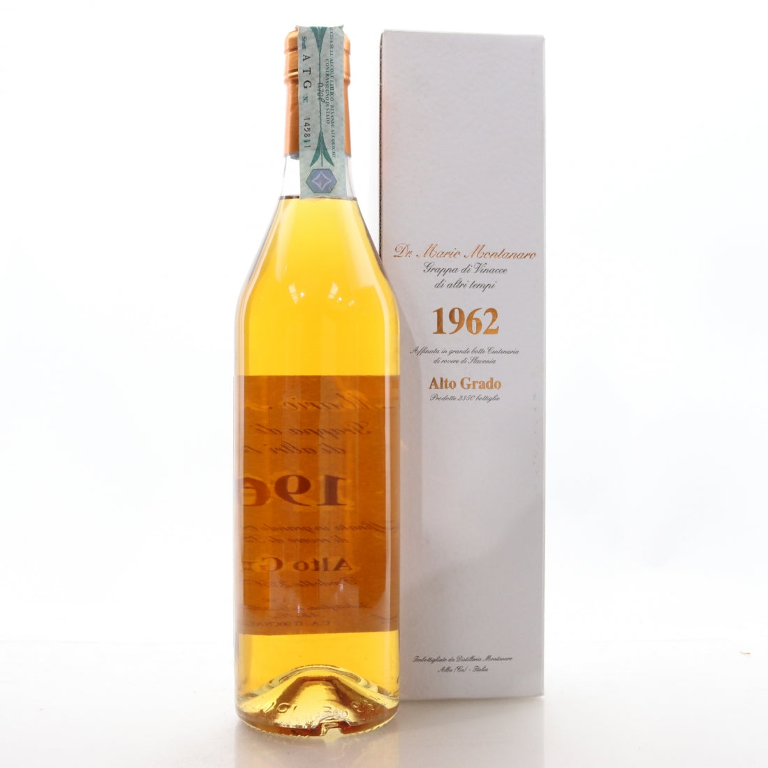 GRAPPA MONTANARO 1962 ALTO GRADO CL 70