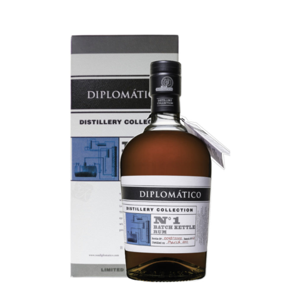 LIQ. RUM DIPLOMATICO DISTILLERY N 1 KETTLE CL 75