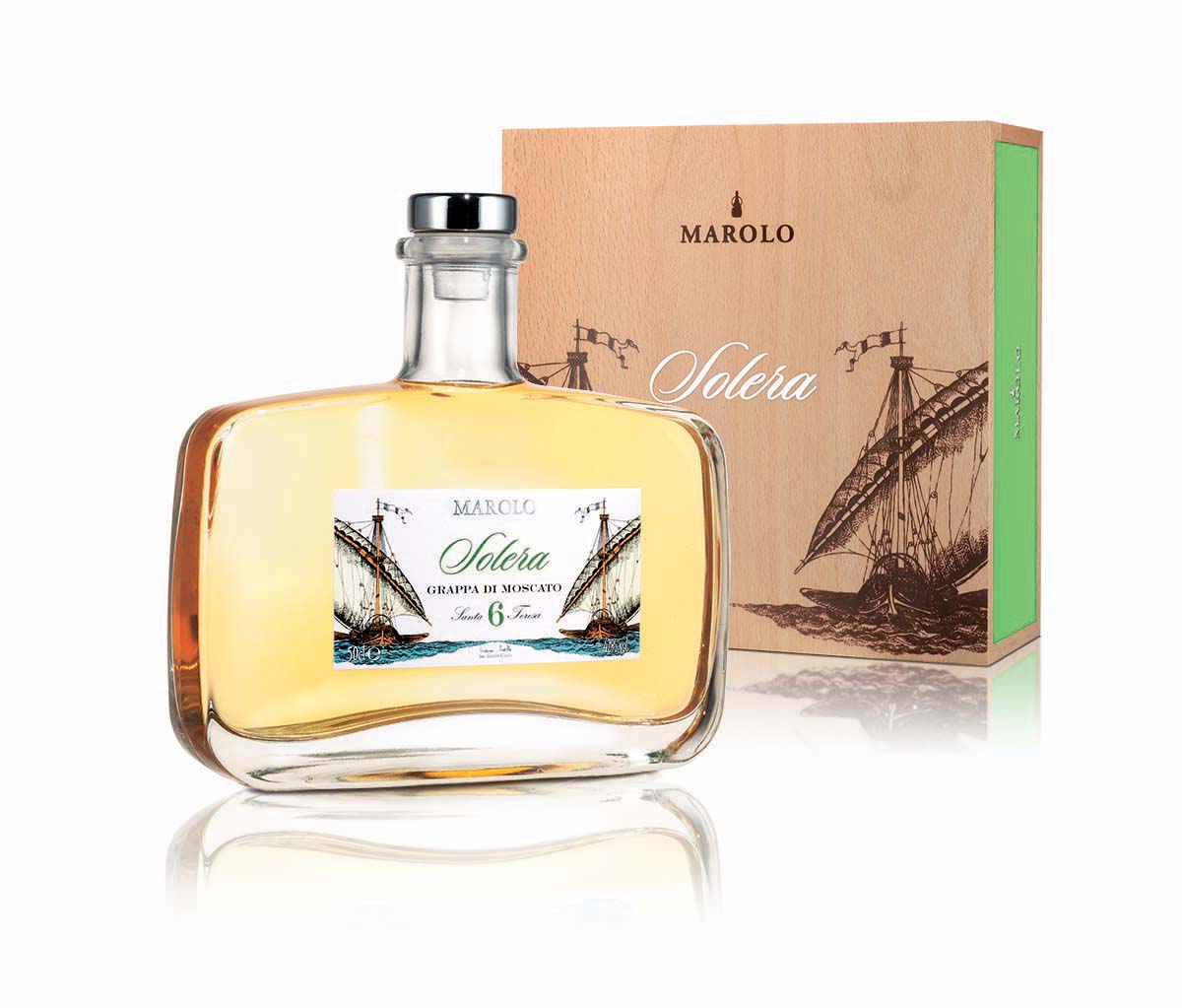 GRAPPA MAROLO SOLERA MOSCATO CL 50