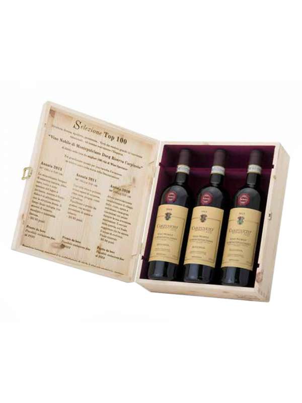 VINO CARPINETO NOBILE MONT. CASS. 3BT 2010/2011/2013