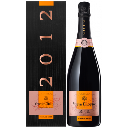 CHAMP. VEUVE CLICQUOT VINTAGE ROSE` AST 2015 CL 75
