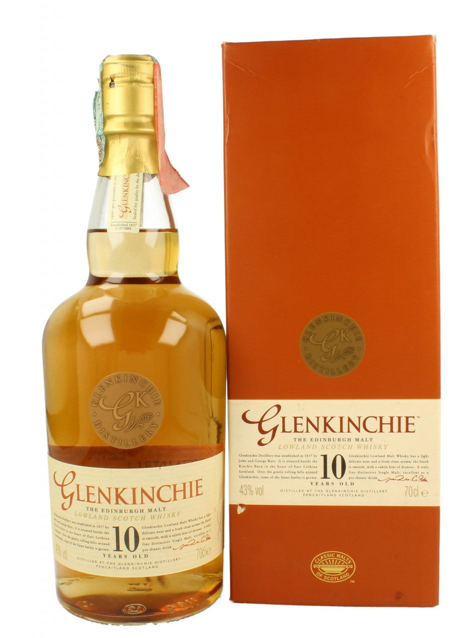 LIQ. WHISKY GLENKINCHIE 10 YO CL 70