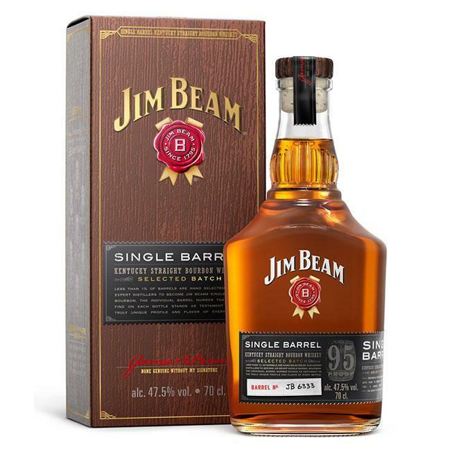 LIQ. WHISKY JIM BEAM SINGLE BARREL CL 70