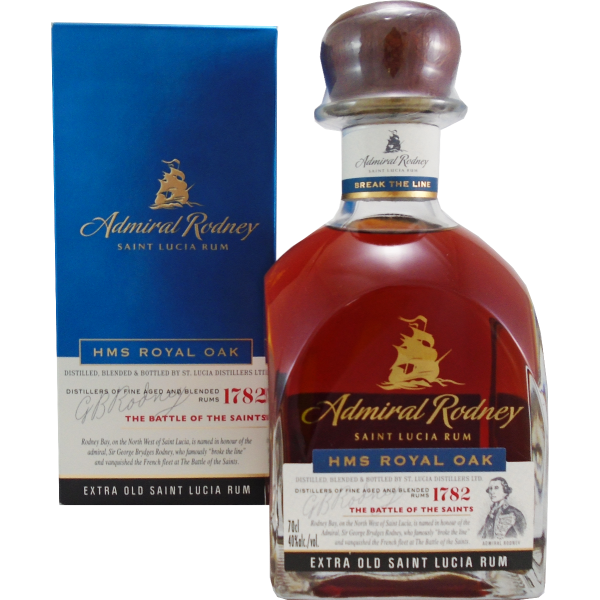 LIQ. RHUM ADMIRAL RODNEY HMS ROYAL OAK AST. CL 70