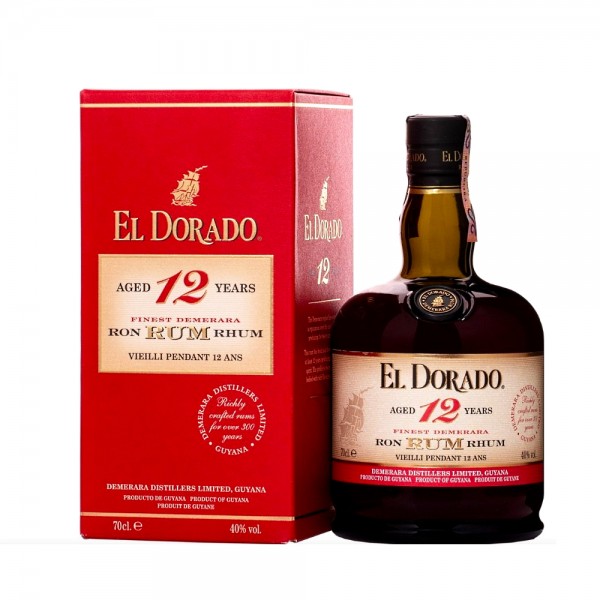 LIQ. RHUM EL DORADO 12