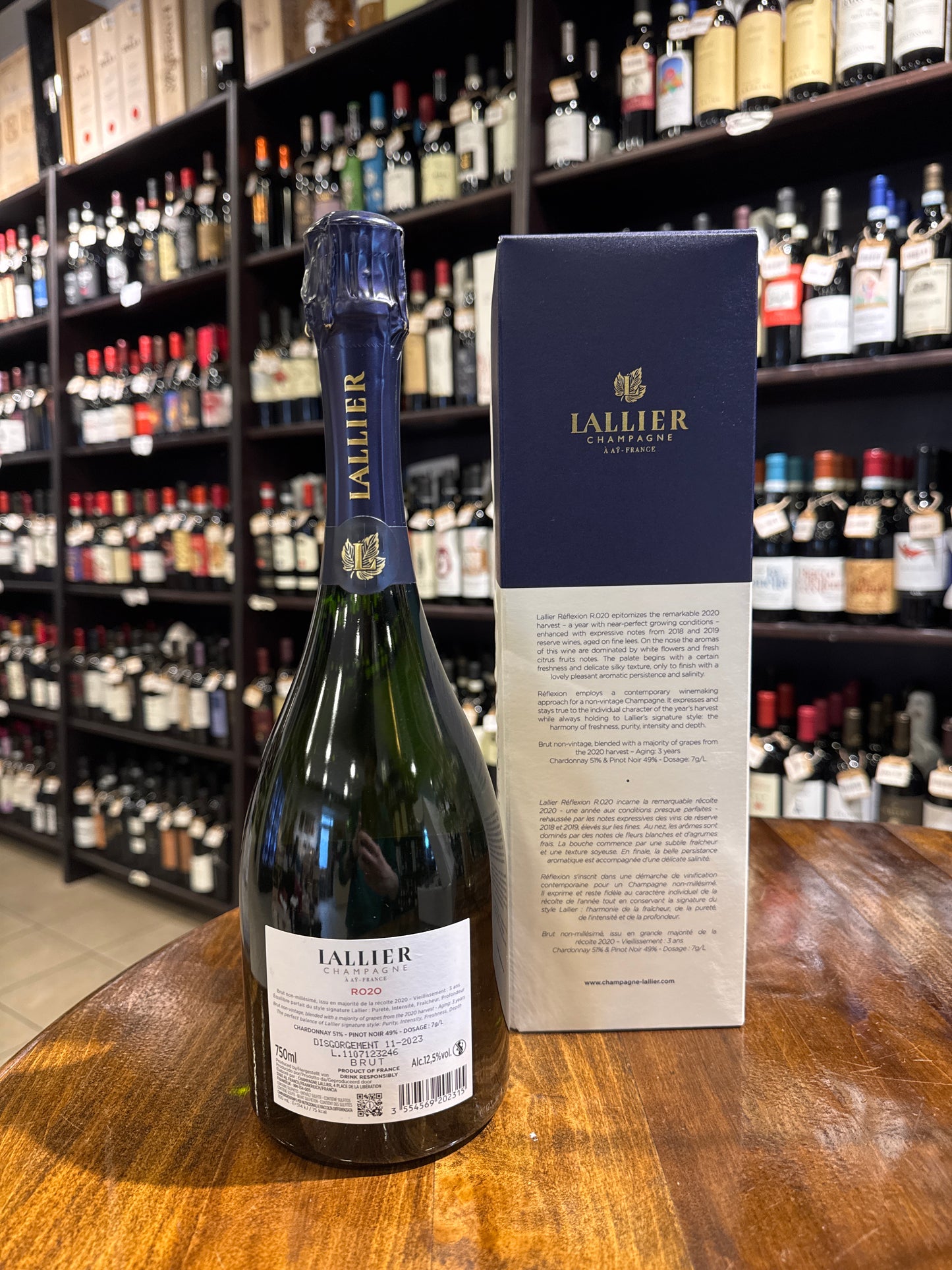 Champagne LALLIER R20 RÉFLEXION BRUT