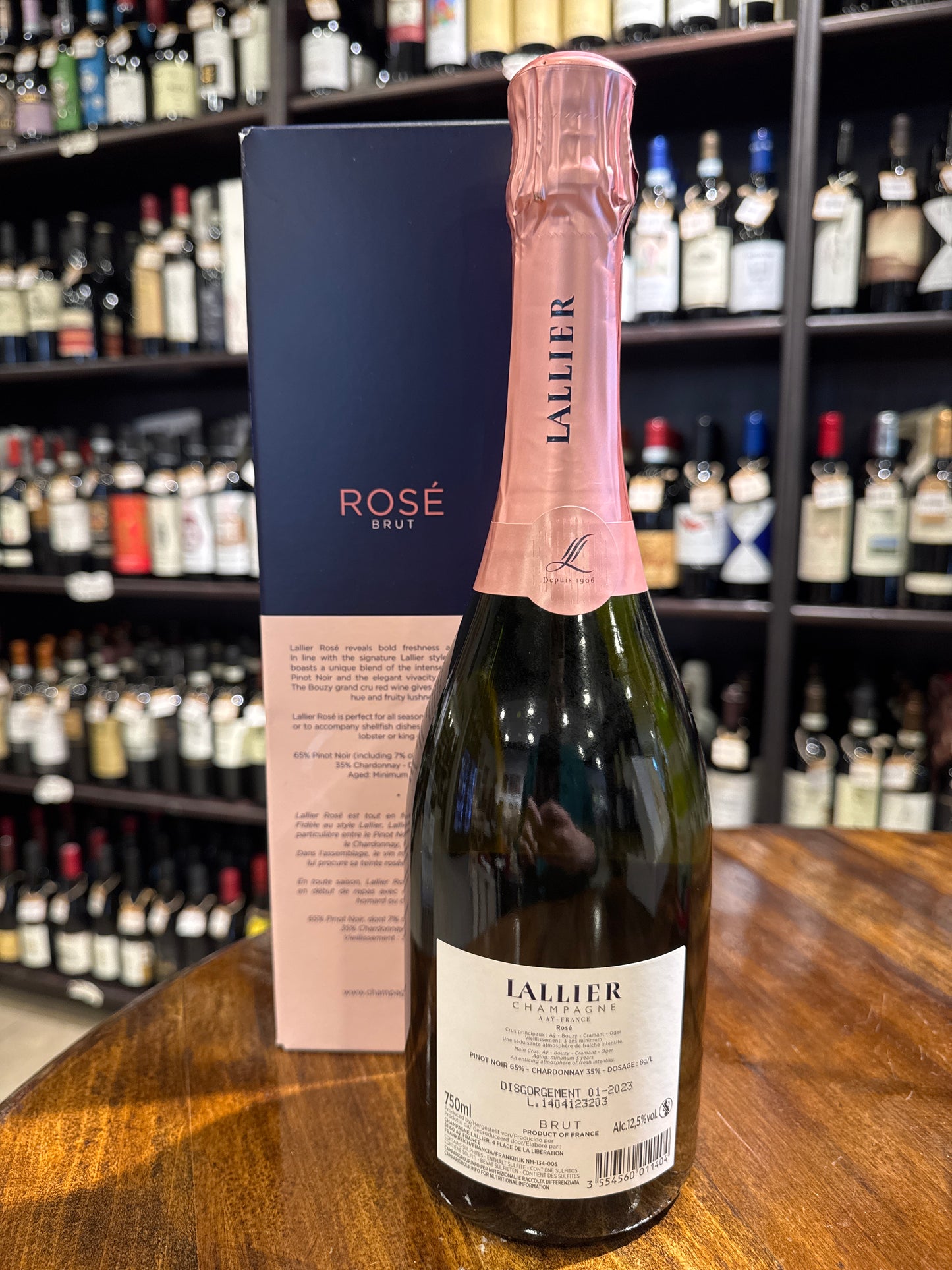 Champagne LALLIER ROSÉ BRUT