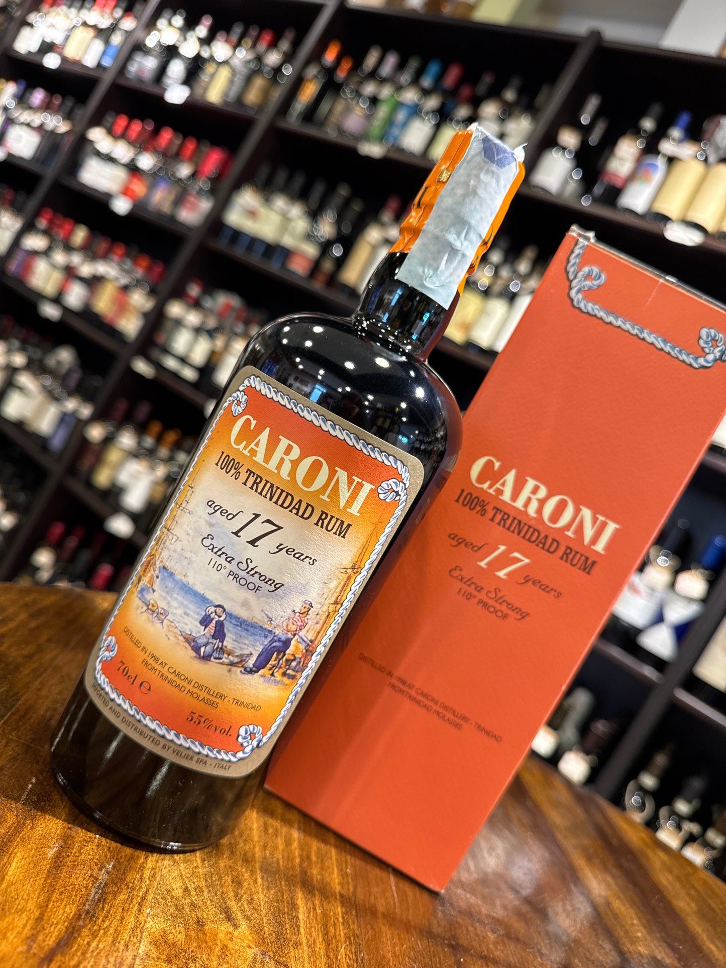 Liq. RUM CARONI 100% TRINIDAD aged 17 years