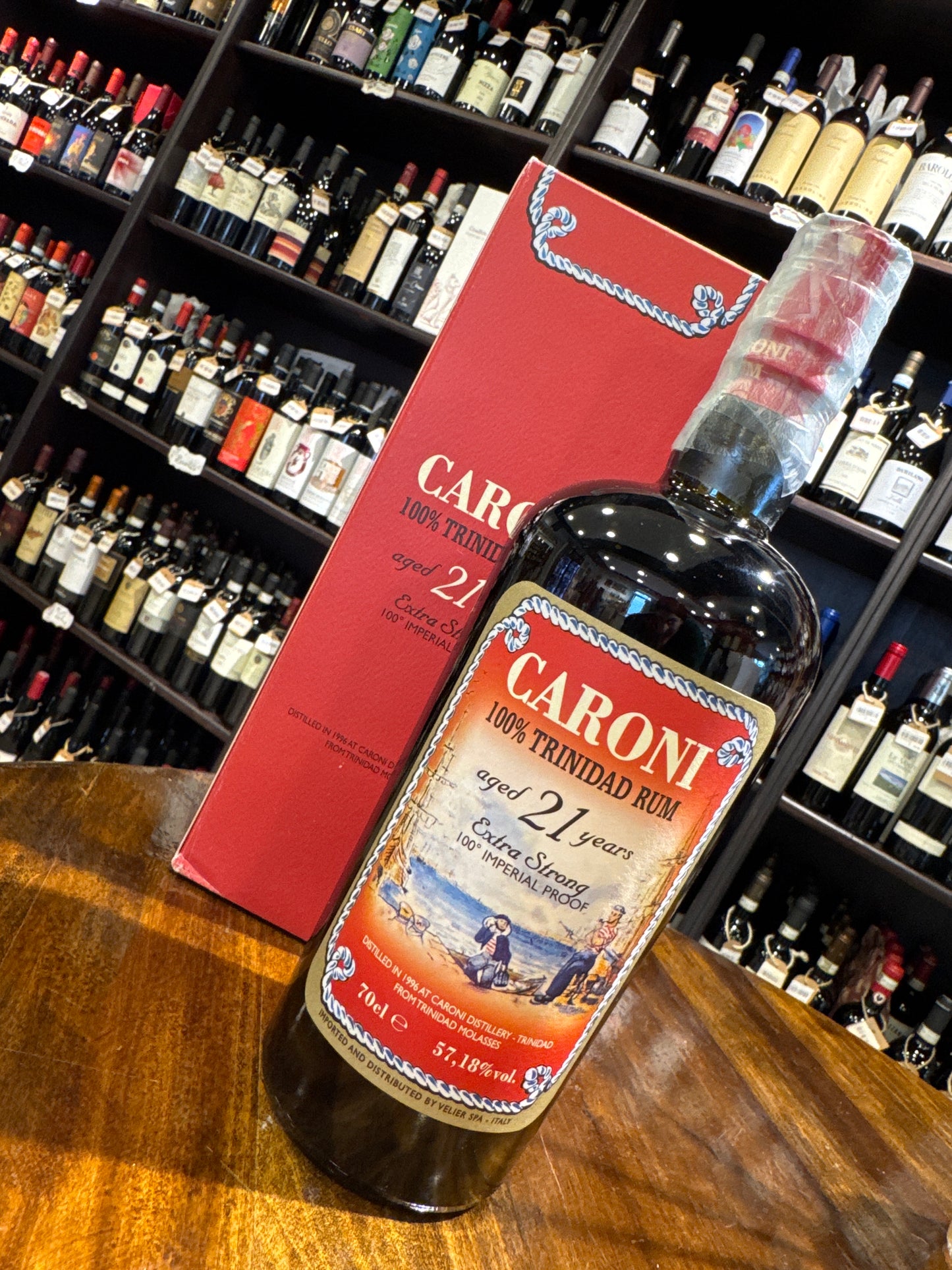 Liq. RUM CARONI 100% TRINIDAD aged 21 years