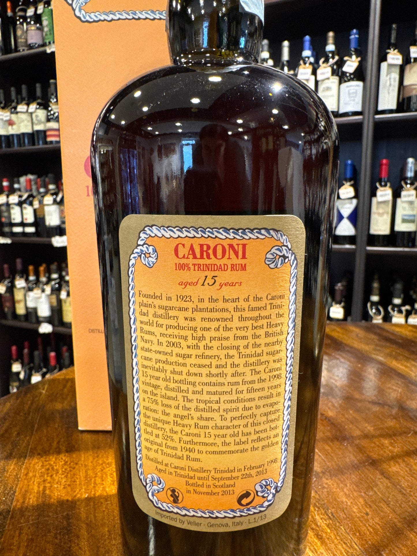 Liq. RUM CARONI 100% TRINIDAD aged 15 years