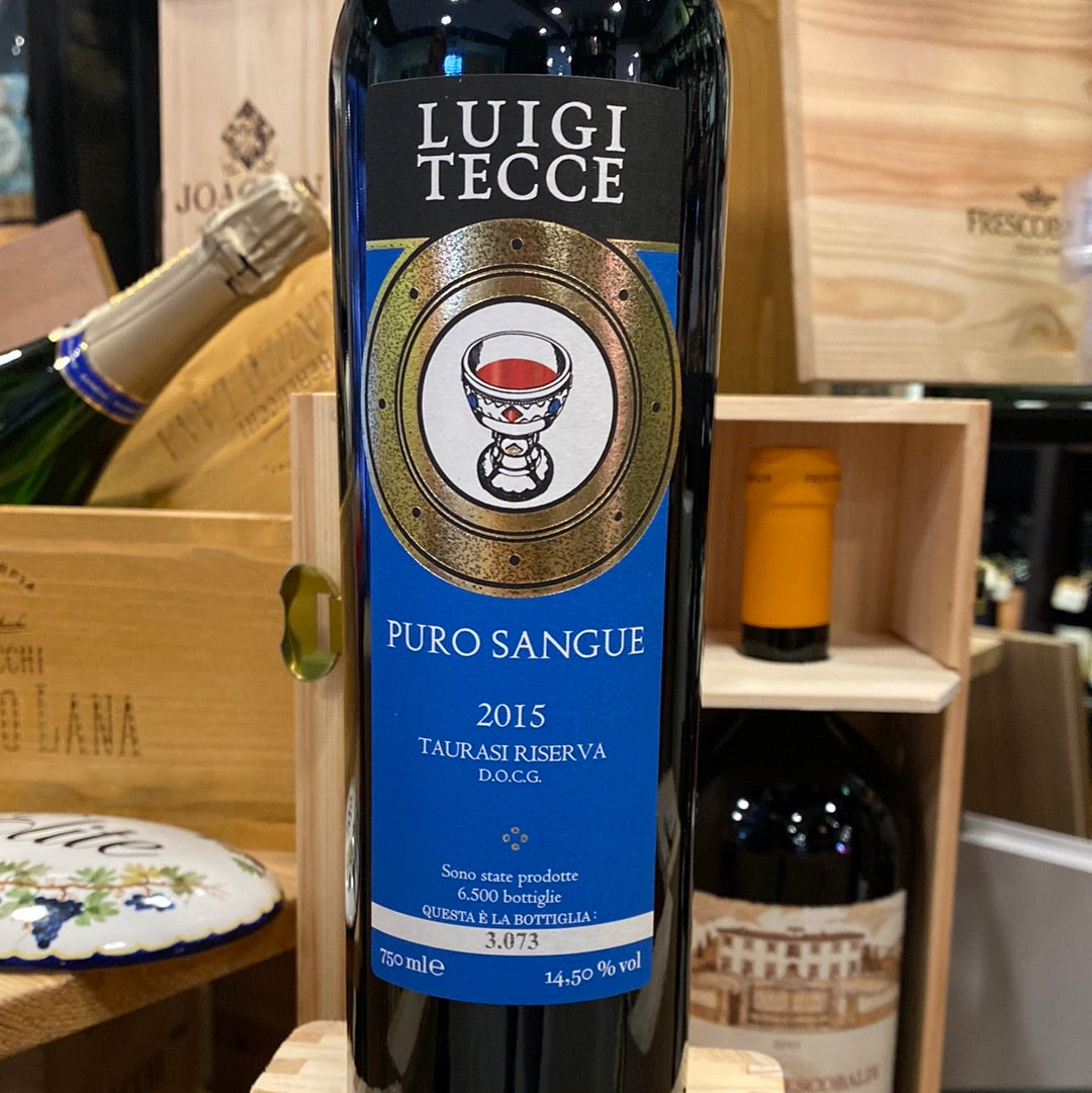 VINO TECCE TAURASI PURO SANGUE RISERVA 2016 CL 75