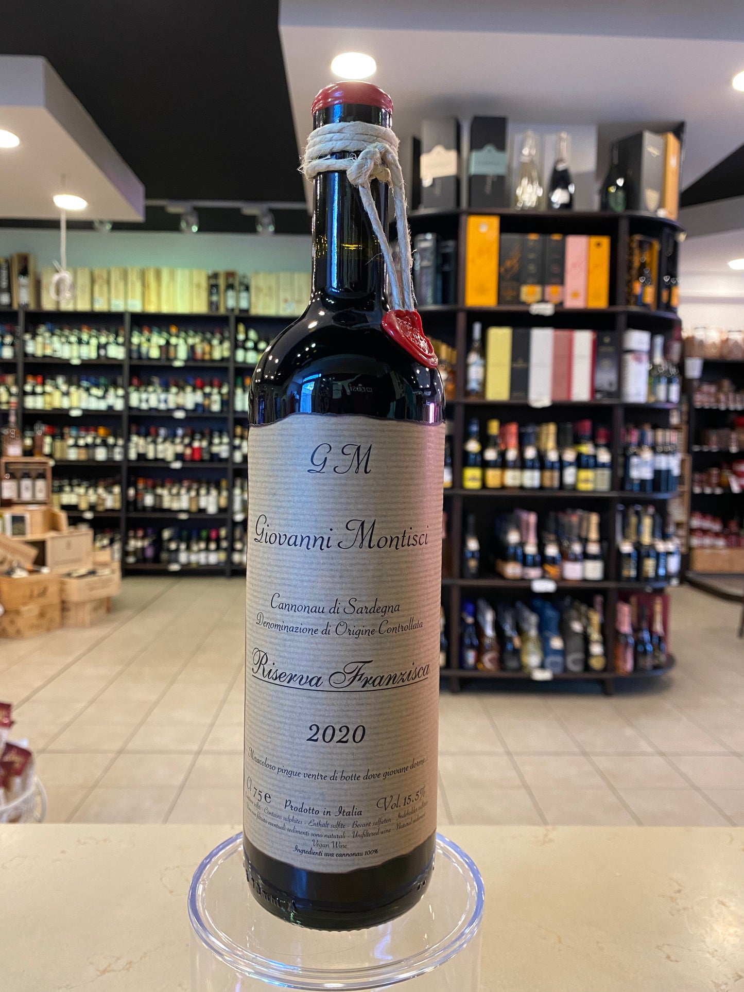 Cannonau di Sardegna DOC “Riserva Franzisca” 2020 Giovanni Montisci