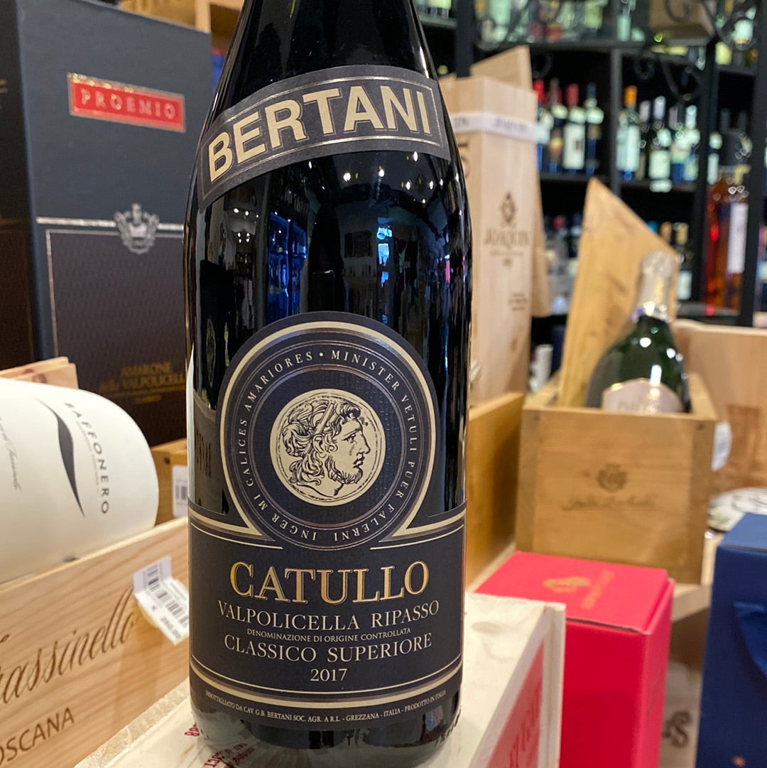 VINO BERTANI RIPASSA VALPOLICELLA CATULLO 2017 DOC CL75