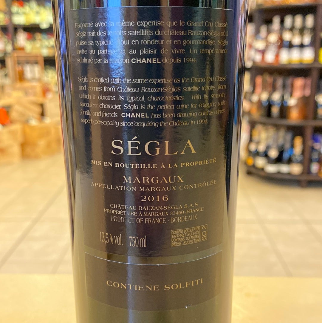 VINO GAJA CHATEAU SEGLA MARGAUX 2016 CL 75