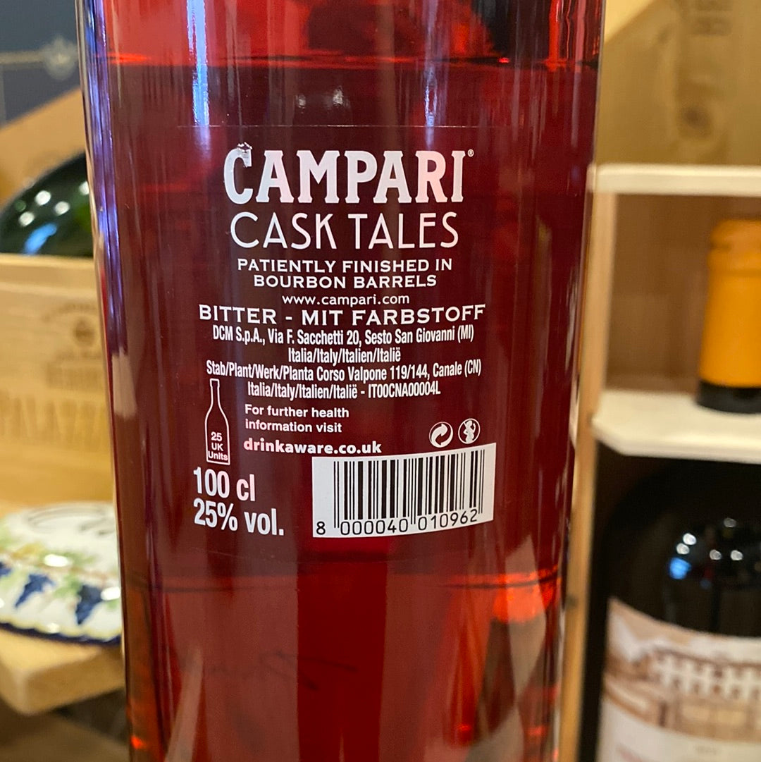 LIQ. CAMPARI CASK TALES BOURBON BARRELS 1L