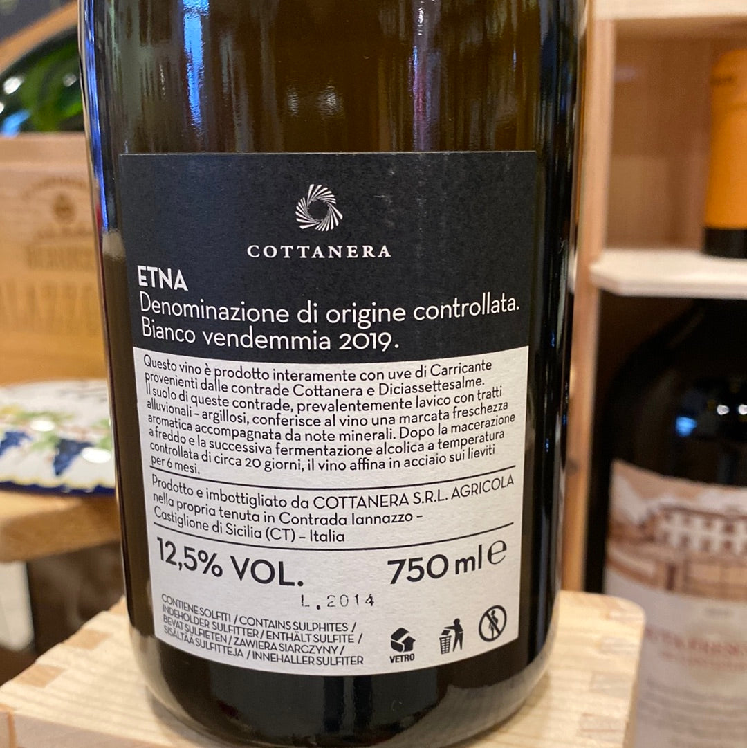 VINO COTTANERA ETNA BIANCO CL 75