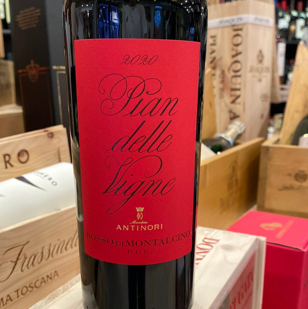 VINO ANTINORI PIAN DELLE VIGNE ROSSO MONTAL. 2020 CL75