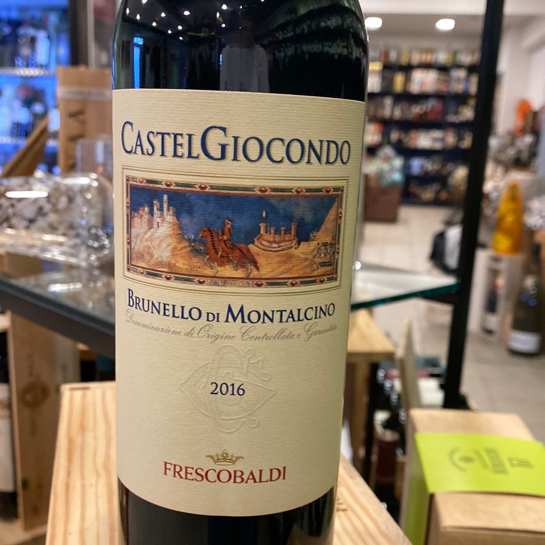 VINO FRESCOBALDI BRUNELLO CASTELGIOCONDO 2016 CL 75