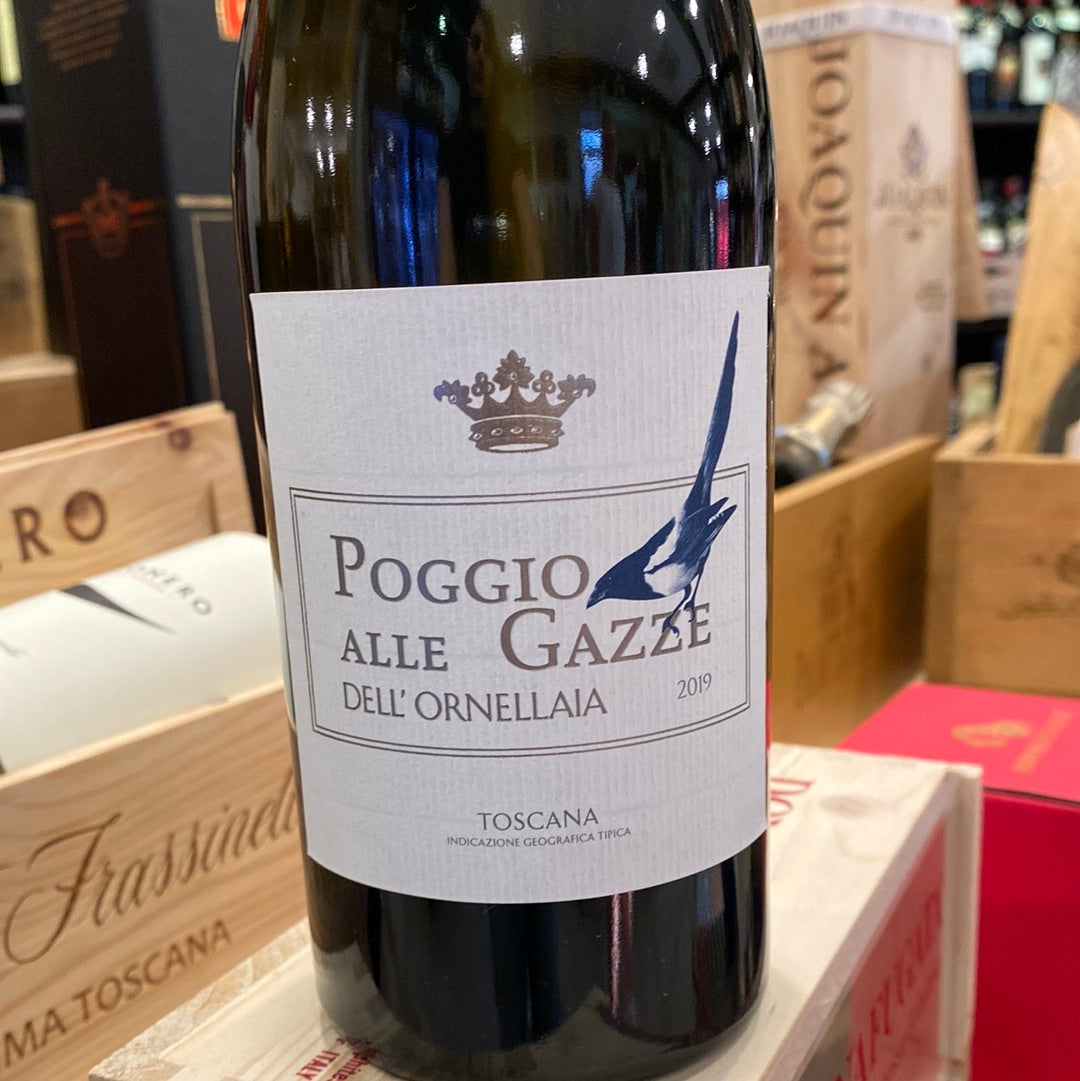 VINO ORNELLAIA POGGIO ALLE GAZZE TOSCANA IGT 2019 CL 75