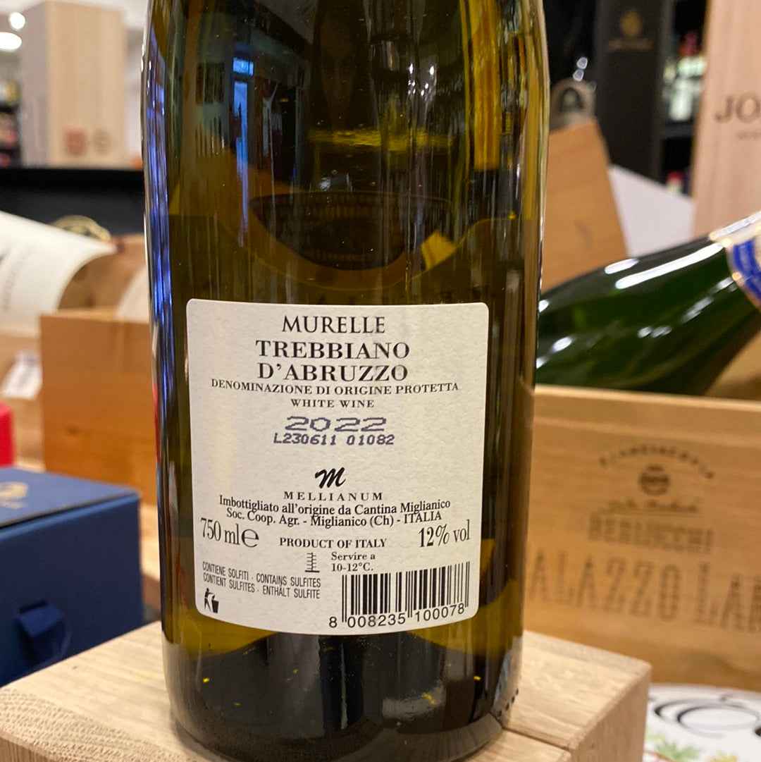 VINO MIGLIANICO MURELLE TREBBIANO CL 75