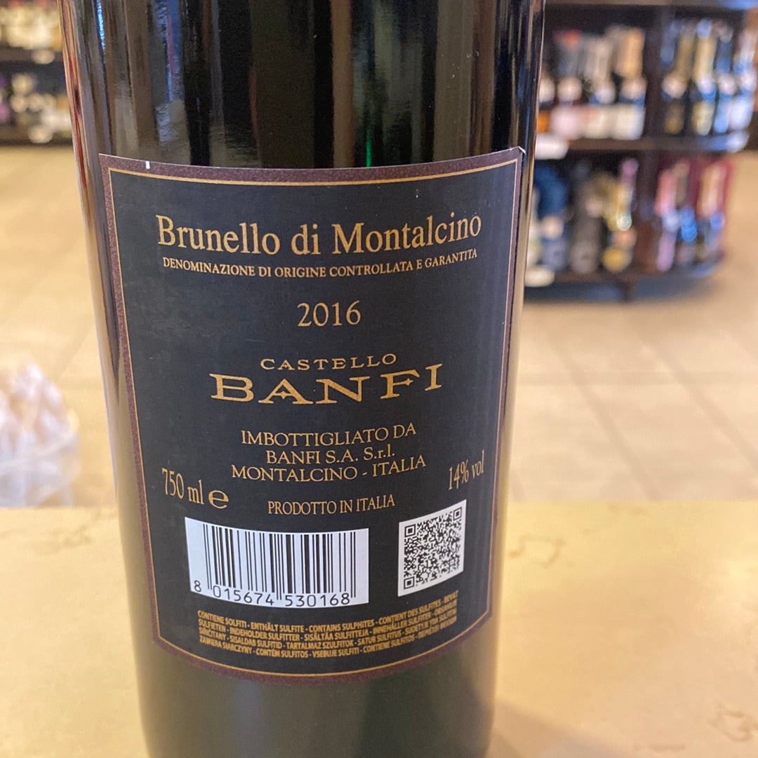 VINO BANFI BRUNELLO 2016 CL 75