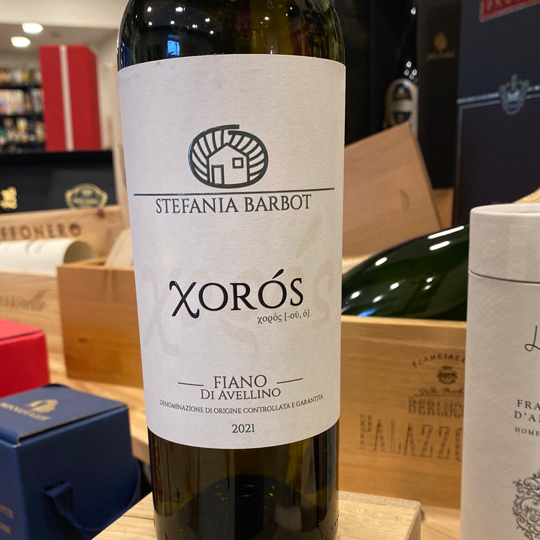 VINO STEFANIA BARBOT FIANO XOROS CL 75