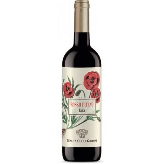 VINO COCCI TARA` ROSSO PICENO DOC CL 75