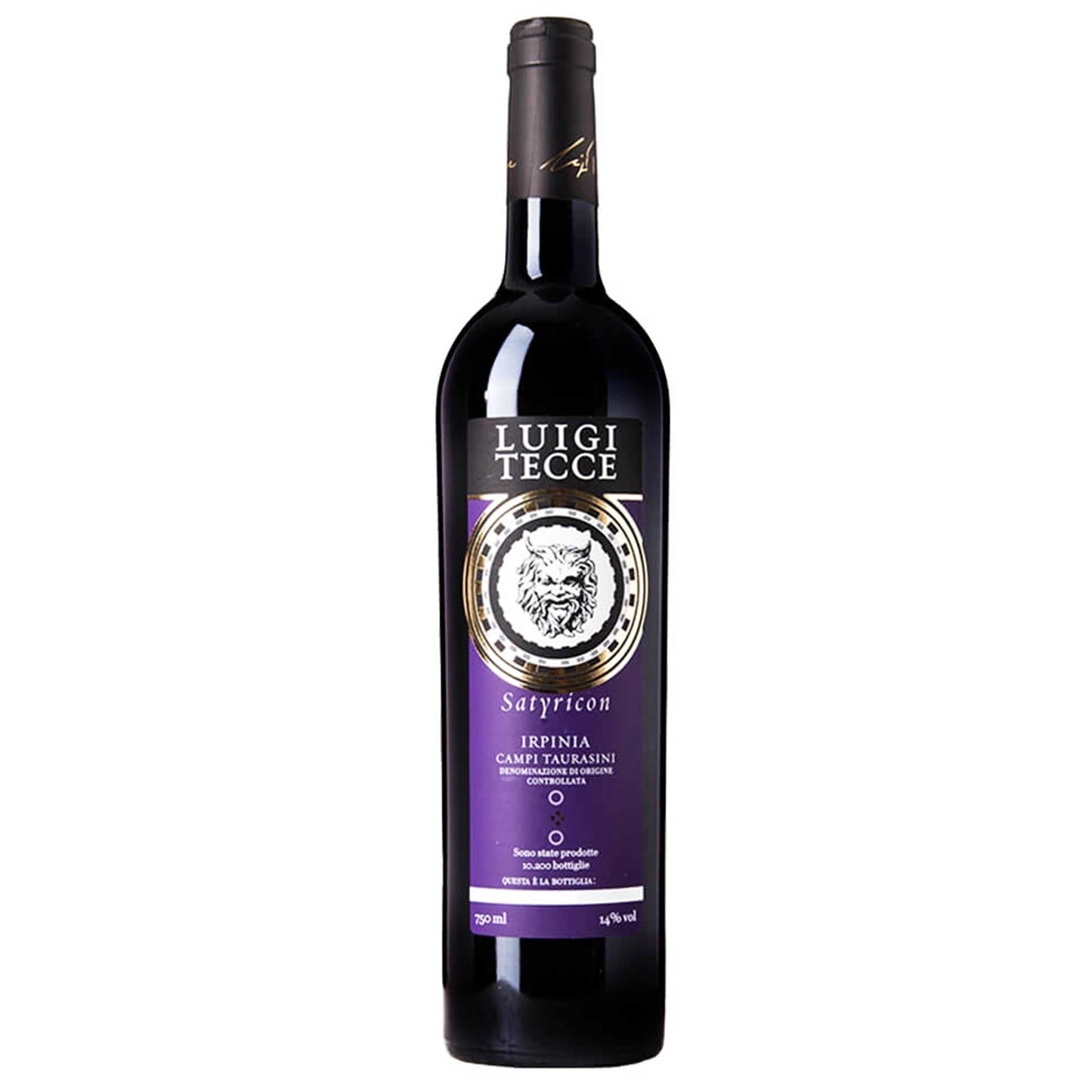 VINO LUIGI TECCE CAMPI TAURASINI SATYRICON 2019 CL 75